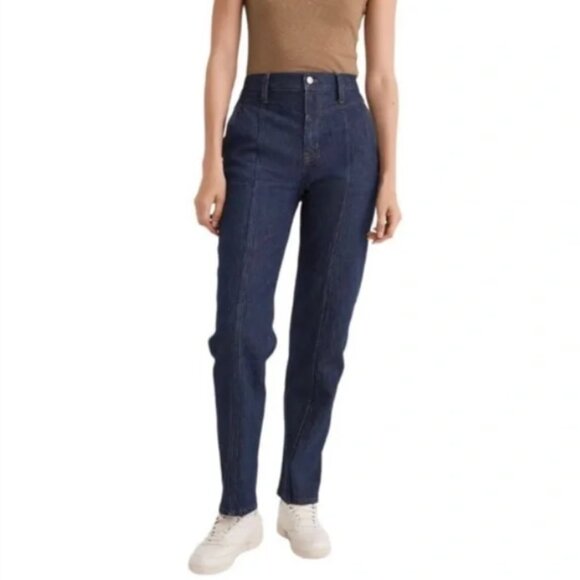 Madewell The Perfect Vintage Straight Jean Front Seams 23 - Picture 1 of 12